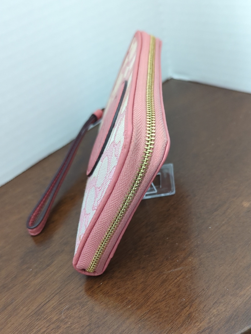 Coach Dempsey Large Phone Zip-Around Wallet . - Picture 10 of 11